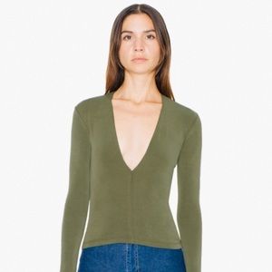 American Apparel Venture Ponte Top